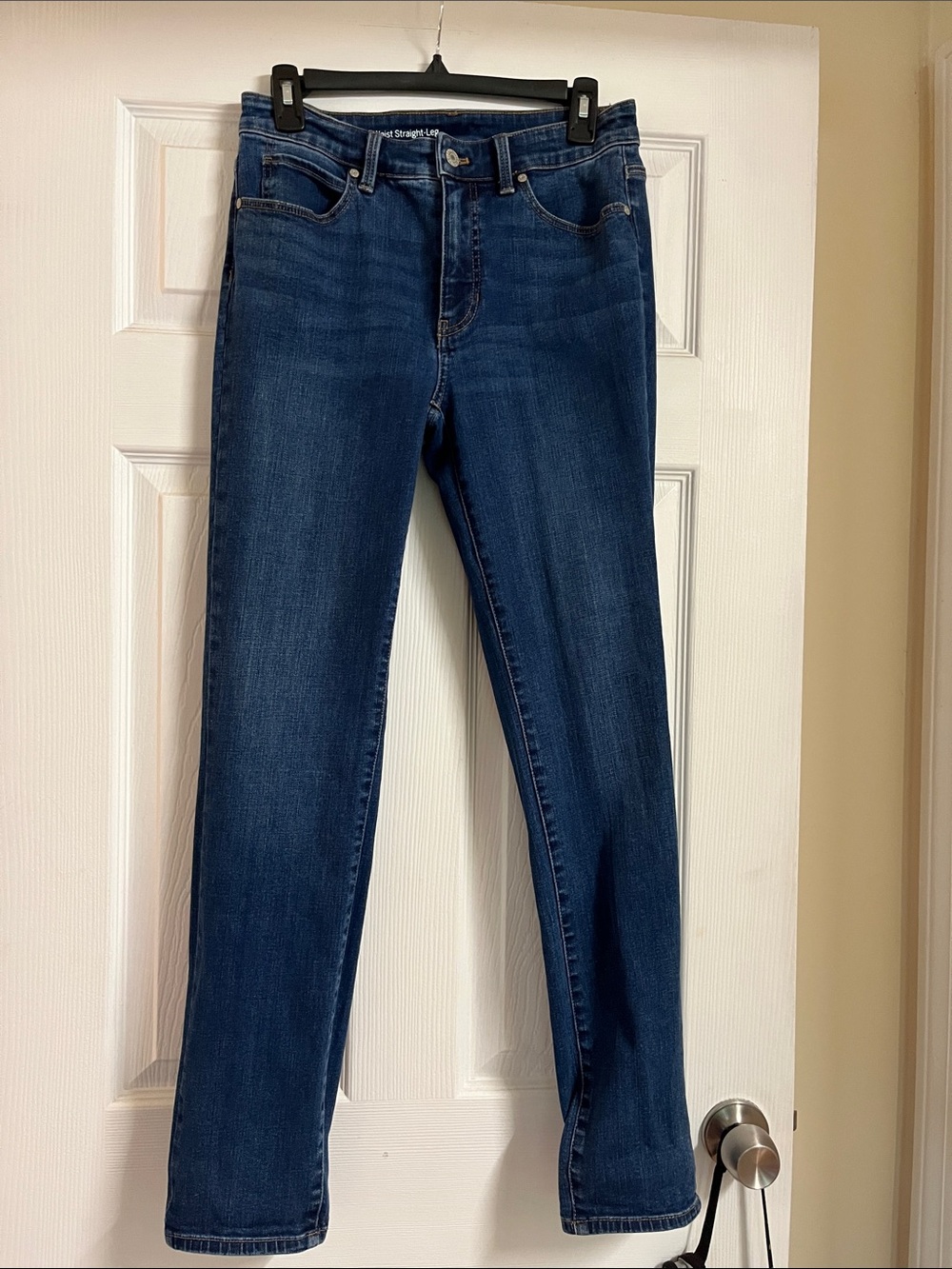 Talbots Flawless stretch Straight Leg Women's Jeans - Dark Blue